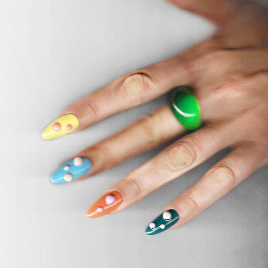 "Lego" nail-set